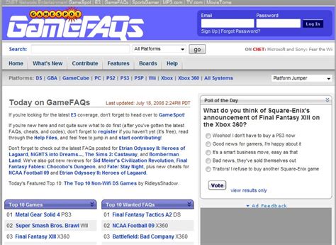 gamefaqs|is gamefaqs dead.